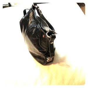 Nine West shiny leather women’s handbag